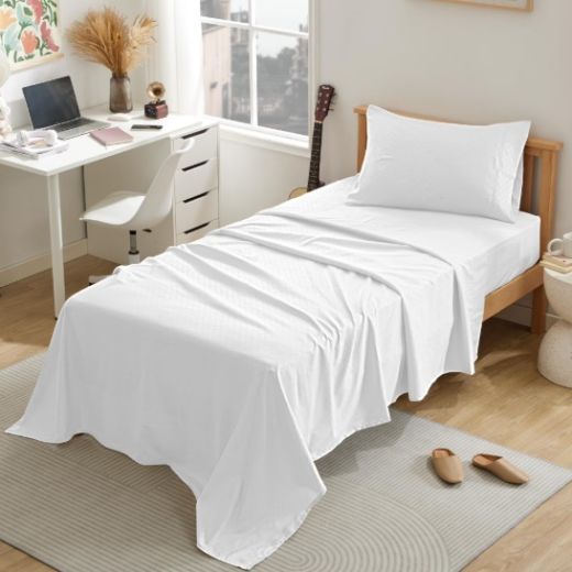 3 Peice Brushed Microfiber Sheet Set