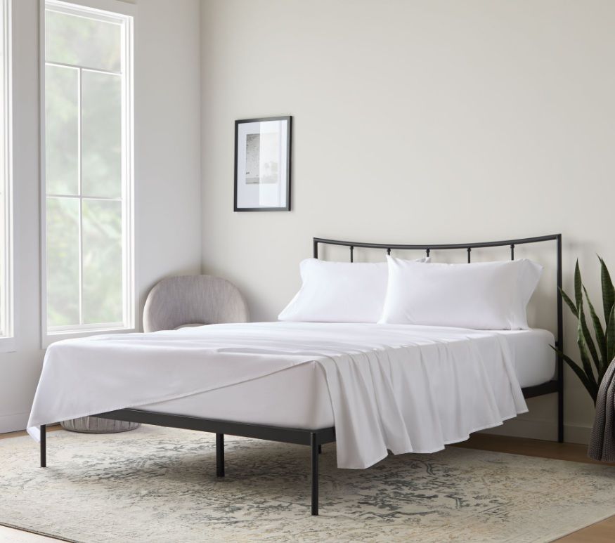 100% Cotton White Sheet Set